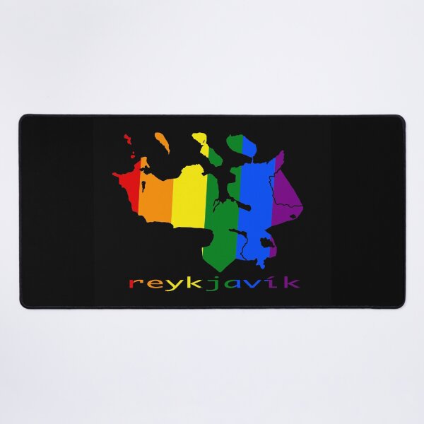 Item preview, Rainbow mAps -  Reykjavik designed and sold by Mirrafoto.