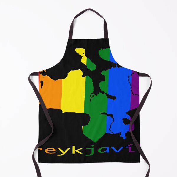 Item preview, Rainbow mAps - Reykjavik designed and sold by Mirrafoto.