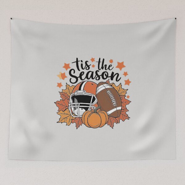 Item preview, Fall Football Season Design - ’Tis the Season for Pumpkins and Football designed and sold by love3617.