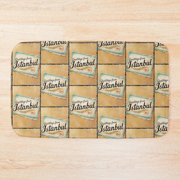 Item preview, Greetings From Istanbul Turkey Vintage Travel Retro Postcard designed and sold by TravelPostcardGems.