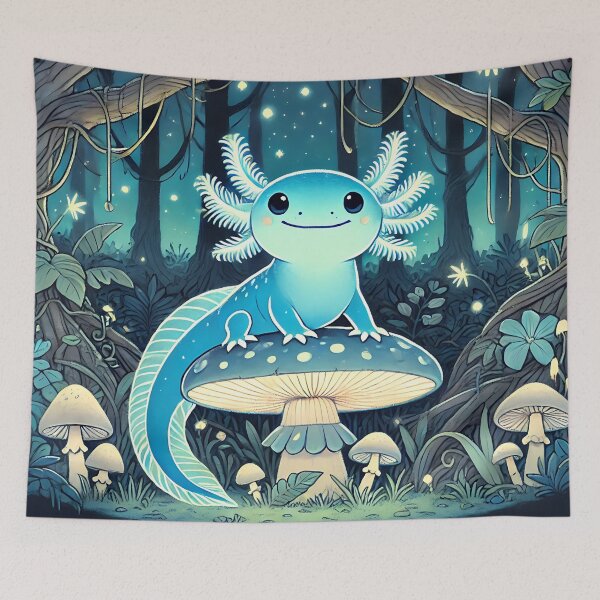 Item preview, Axolotl Art #160 | Axolotl Lovers designed and sold by ksgraphics222.