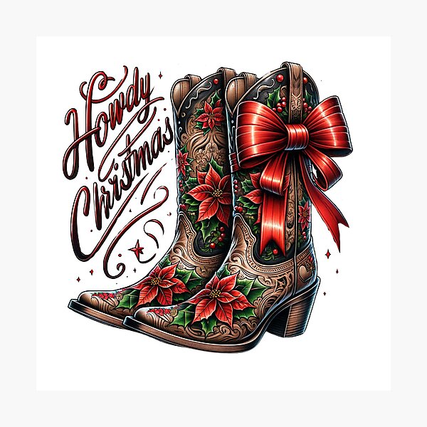Item preview, Howdy Christmas designed and sold by Ginngers.