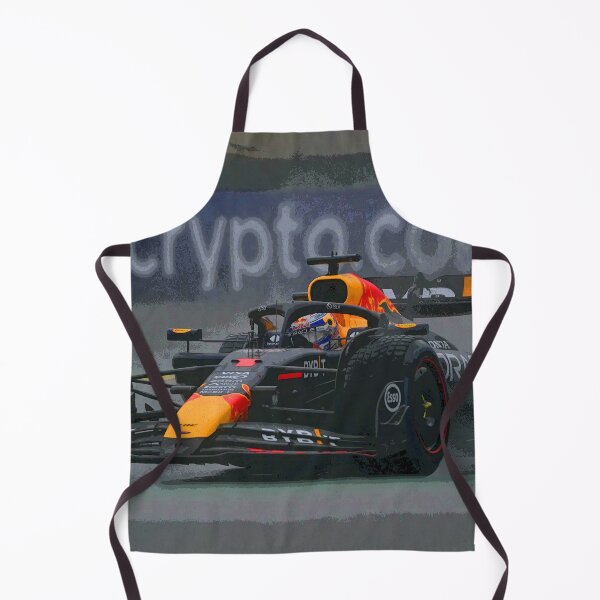 Item preview, Max Verstappen racing a brilliant race in the rain during the 2024 Brazilian Grand Prix at Interlagos abstract designed and sold by Rodissimus1984.