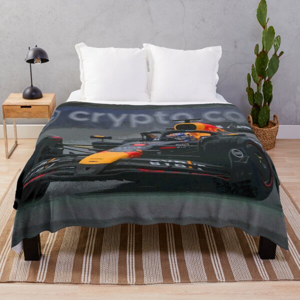 Item preview, Max Verstappen racing a brilliant race in the rain during the 2024 Brazilian Grand Prix at Interlagos abstract designed and sold by Rodissimus1984.