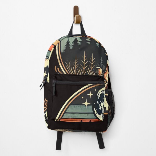 Item preview, RETRO,RELATIONSHIP,Romantic, Camping, Night Scene, Tent and Campfire designed and sold by EpicBuy.