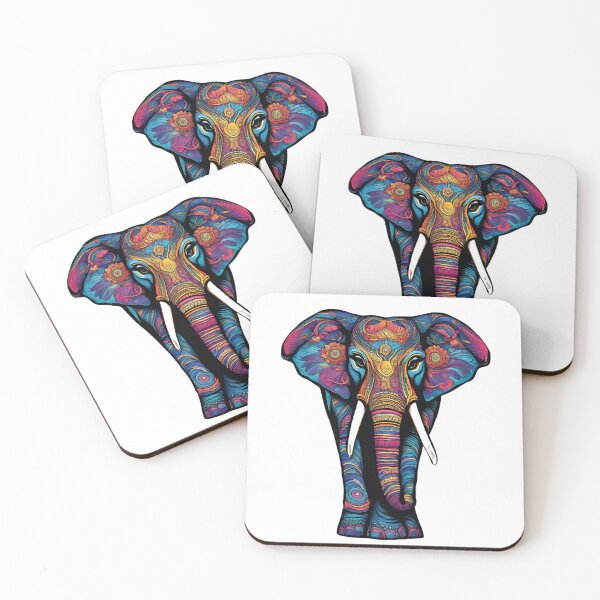 Item preview, Elephant sticker designed and sold by whatthefoxsays.
