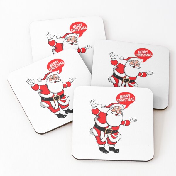Item preview, Santa's Cheerful Greeting: Merry Christmas designed and sold by PrintBreeze.