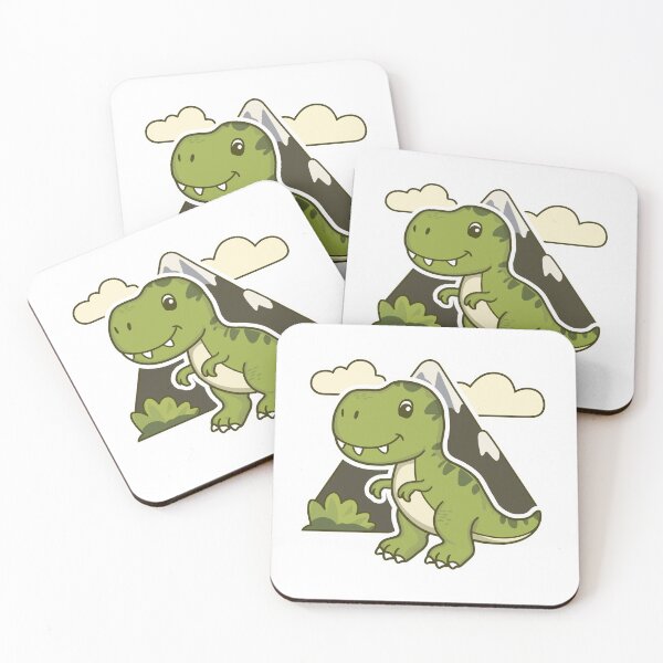 Item preview, cute green dinosaur designed and sold by feelmydance.