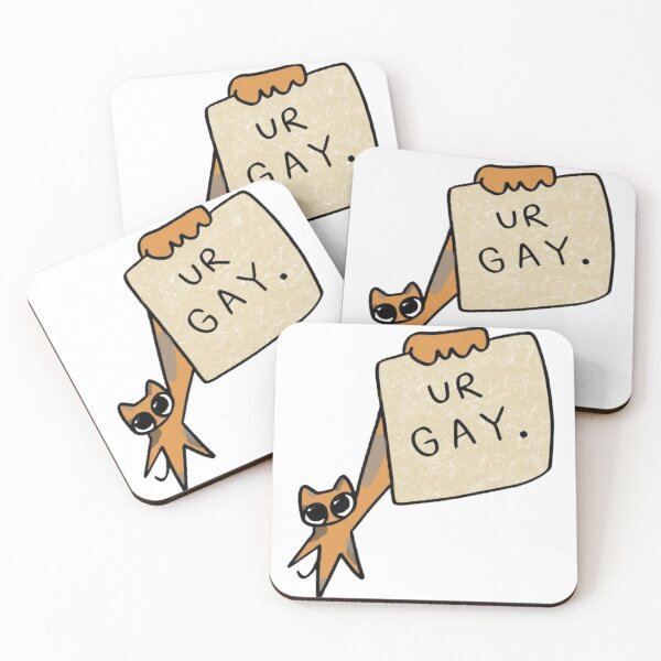 Item preview, Gay poster cat designed and sold by xiaxap.