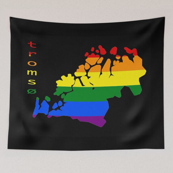 Item preview, Rainbow mAps -  Tromsø designed and sold by Mirrafoto.