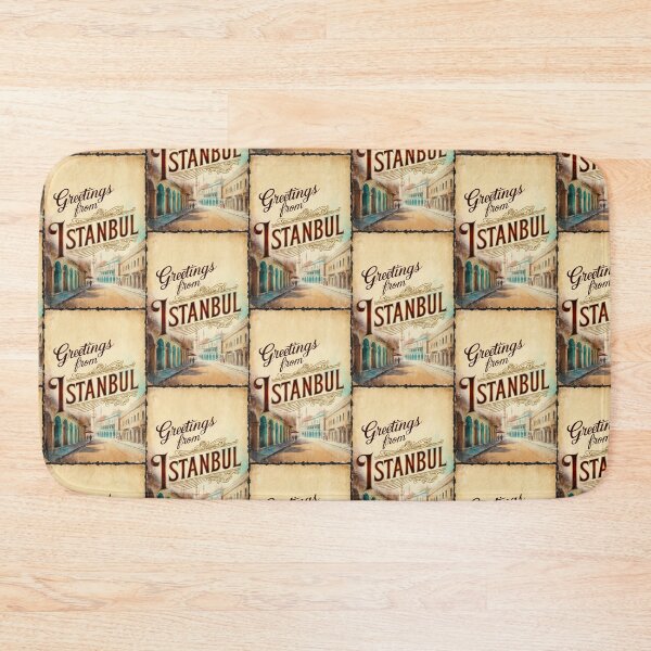 Item preview, Greetings From Istanbul Turkey Vintage Travel Retro Postcard designed and sold by TravelPostcardGems.