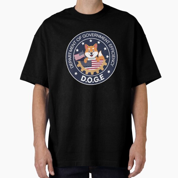Item preview, Government Efficiency Seal - Patriotic Shiba Print 2024 designed and sold by cabana.space.