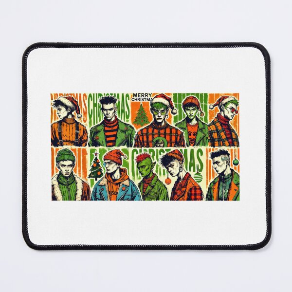 Item preview, Punk Christmas Portraits designed and sold by custom-concepts.