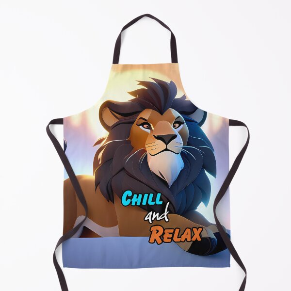 Item preview, Lion 7 - Chill and Relax designed and sold by thejungleheroes.