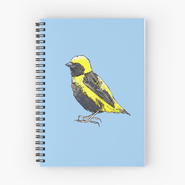 Item preview, Yellow-crowned Bishop Black Alternate Design  designed and sold by designsasstultd.
