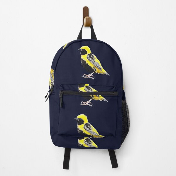 Item preview, Yellow-crowned Bishop White Alternate Design  designed and sold by designsasstultd.