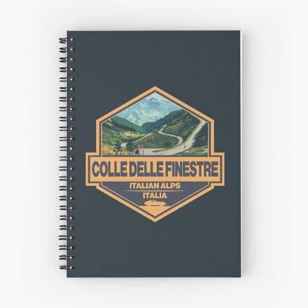 Item preview, Colle delle Finestre Italy Finestre Pass Travel Art Badge designed and sold by KrisSidDesigns.