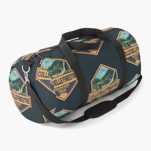 Item preview, Colle delle Finestre Italy Finestre Pass Travel Art Badge designed and sold by KrisSidDesigns.
