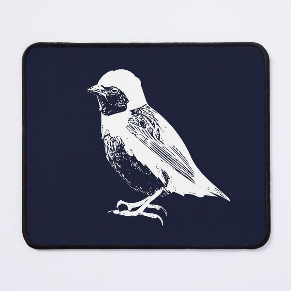 Item preview, Yellow-crowned Bishop White Design designed and sold by designsasstultd.