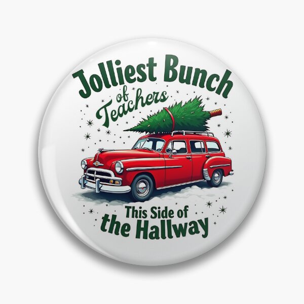 Item preview, Jolliest Bunch Of Teachers Christmas Tree designed and sold by WildPalette-Art.