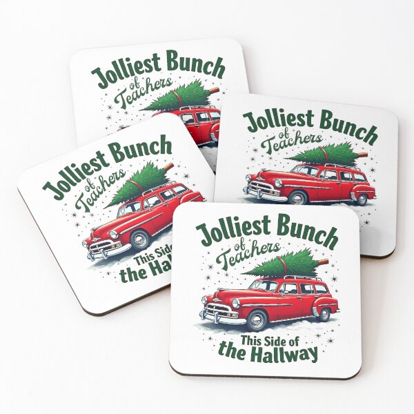 Item preview, Jolliest Bunch Of Teachers Christmas Tree designed and sold by WildPalette-Art.