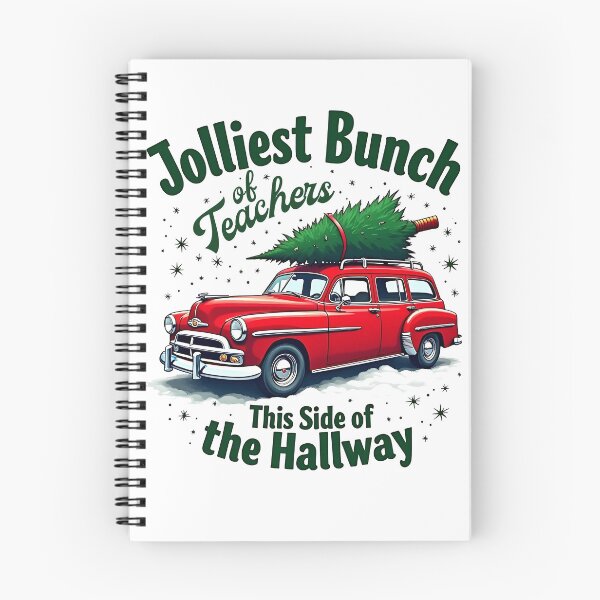 Item preview, Jolliest Bunch Of Teachers Christmas Tree designed and sold by WildPalette-Art.