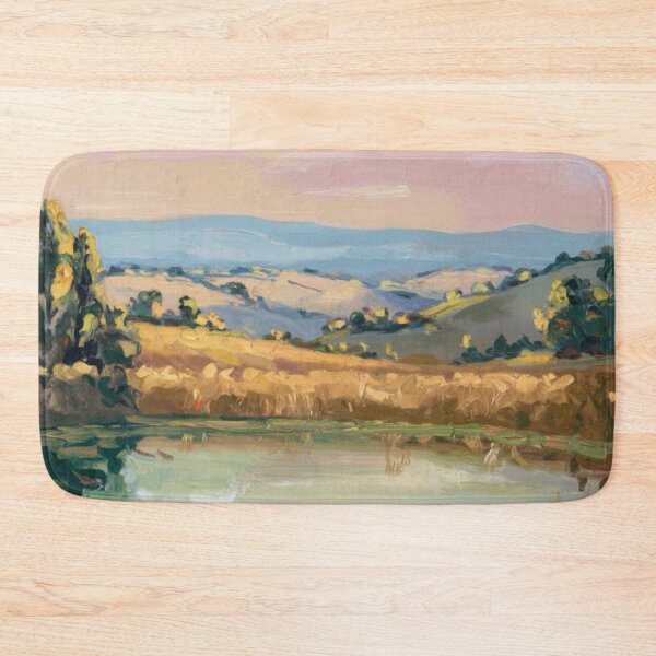 Item preview, French Idyllic Countryside at Dawn. Art By Carraann  designed and sold by CARRAANN.