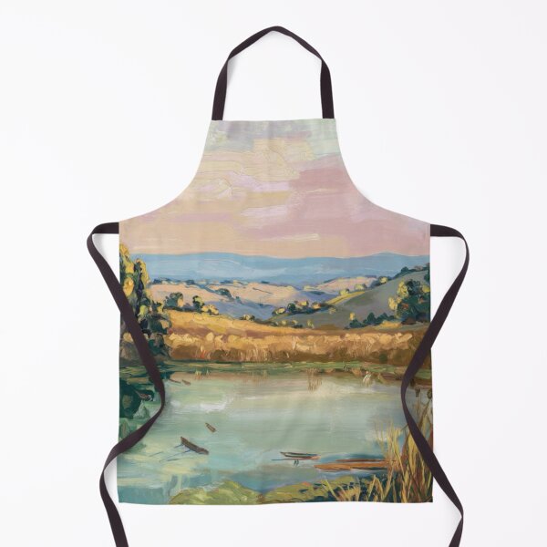 Item preview, French Idyllic Countryside at Dawn. Art By Carraann designed and sold by CARRAANN.