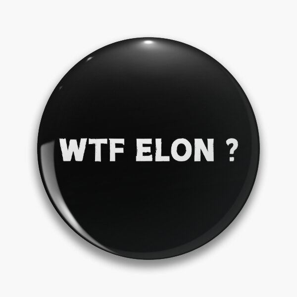 Item preview, Anti Elon Tesla Club - wtf elon - what the fuck elon Bumper Sticker Decal Accessories - Elon Musk Is Crazy!! social Sticker designed and sold by CapriCreatives.