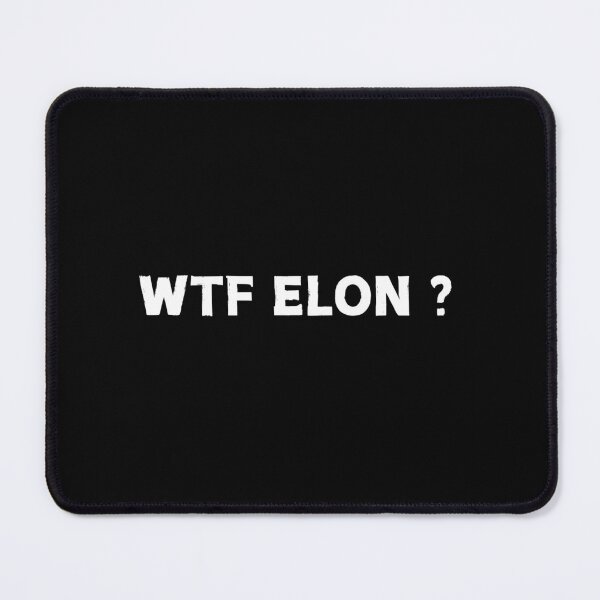 Item preview, Anti Elon Tesla Club - wtf elon - what the fuck elon Bumper Sticker Decal Accessories - Elon Musk Is Crazy!! social Sticker designed and sold by CapriCreatives.
