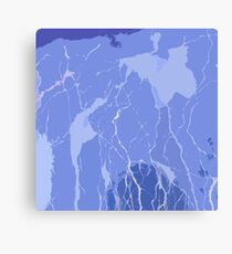 Blue Rays by FreddiJr Canvas Print