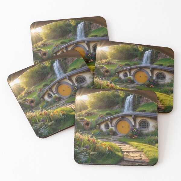 Item preview, Sunlit Path to the Fairy Tale Cottage designed and sold by BlareBlare.