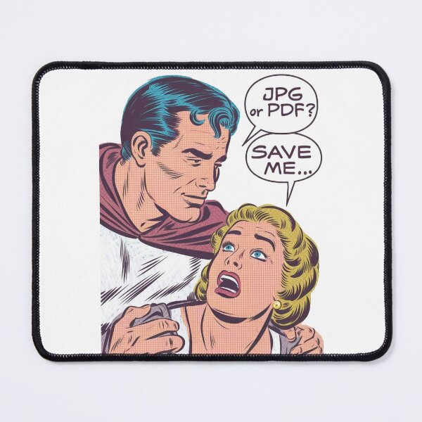 Item preview, SAVE ME... JPG OR PDF? designed and sold by PGAart.