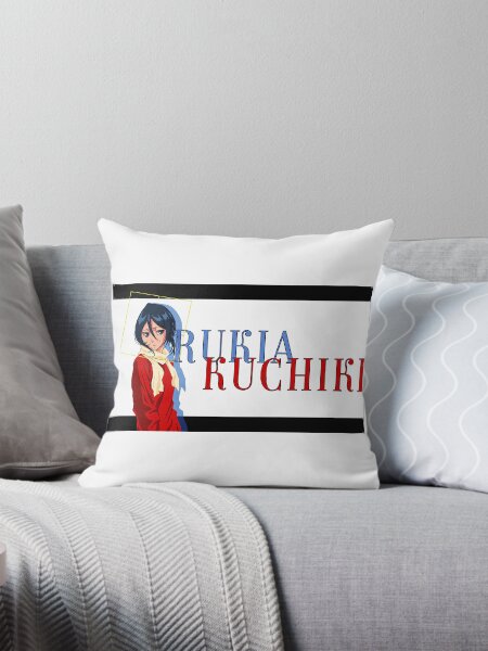 Rukia Kuchiki Pillows Cushions for Sale Redbubble