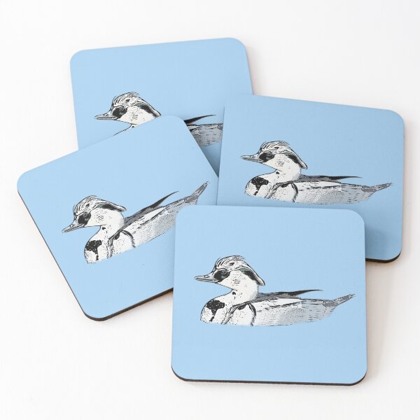 Item preview, Smew Black Alternate Design  designed and sold by designsasstultd.