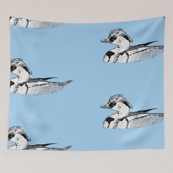 Item preview, Smew Black Alternate Design  designed and sold by designsasstultd.