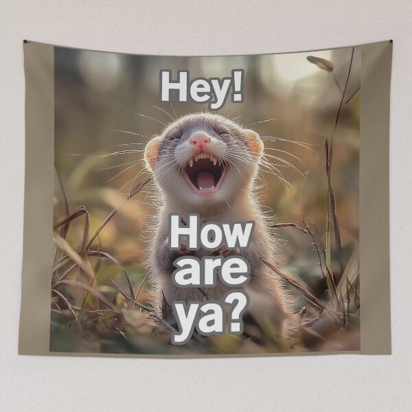 Item preview, Hey! How Are Ya? designed and sold by Surreallytee.