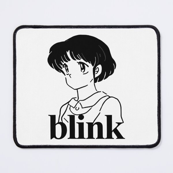 Item preview, Blink Anime Girl Vintage Black designed and sold by Rasmuschrist.