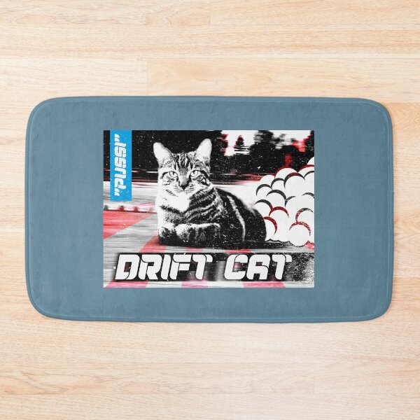 Item preview, Drift cat - Feline drifty designed and sold by Coops Clothing.
