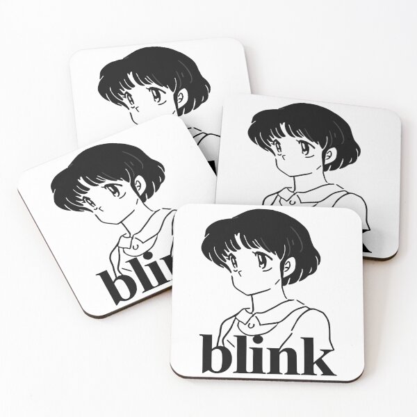Item preview, Blink Anime Girl Vintage Black designed and sold by Rasmuschrist.