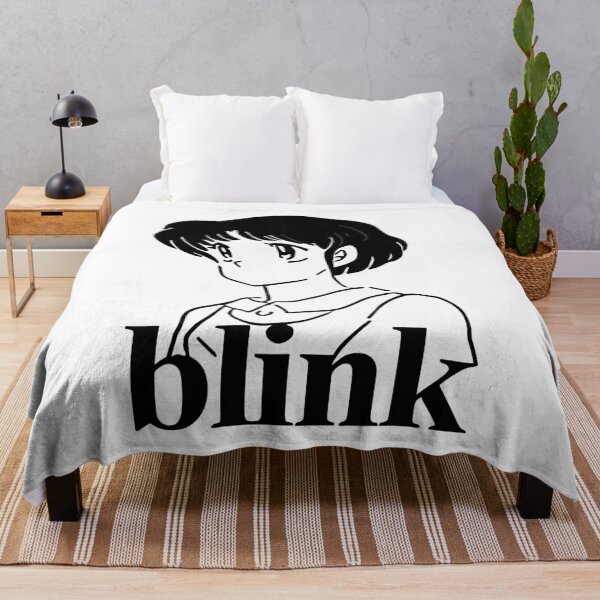 Item preview, Blink Anime Girl Vintage Black designed and sold by Rasmuschrist.