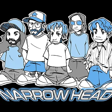 Artwork thumbnail, Narrow Head Cartoon by Rasmuschrist