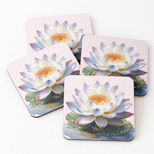 Item preview, Sweet white lotus designed and sold by Trianglegreen.