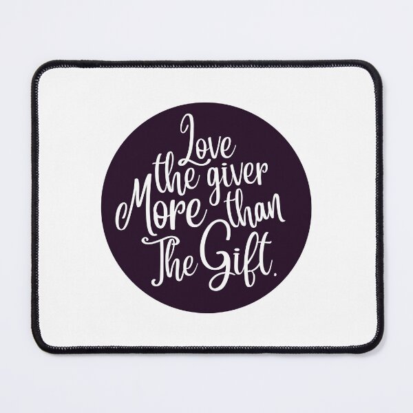 Item preview, love the giver more than the gift designed and sold by ManikRaja.