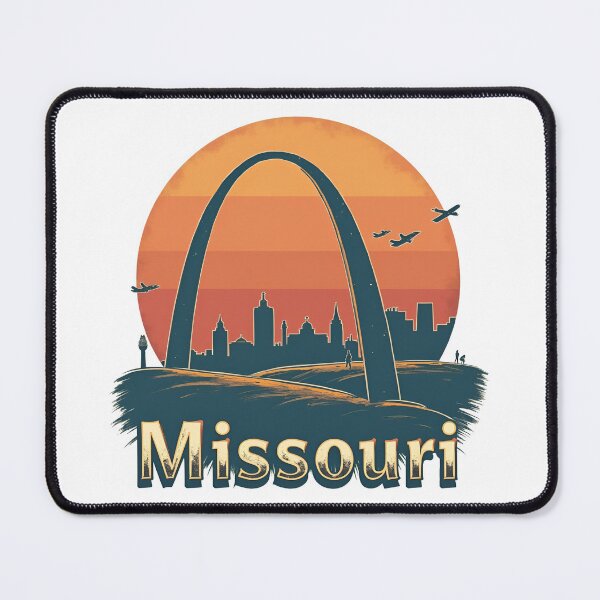 Item preview, Missouri Sunset Skyline - Gateway Arch designed and sold by CyberPeakZ.