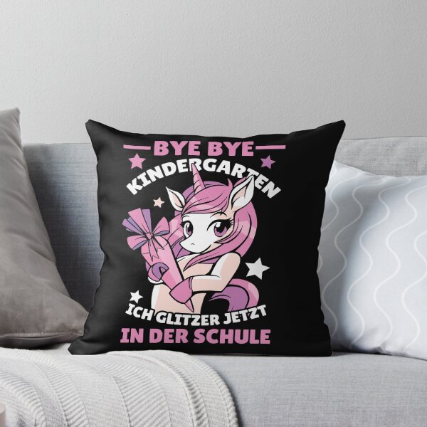 Item preview, Bye Bye Kindergarten school Unicorn - Ich Glitzer Jetzt in der Schule designed and sold by DrawHandArt.