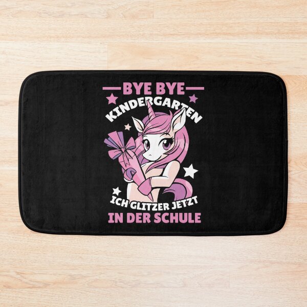 Item preview, Bye Bye Kindergarten school Unicorn - Ich Glitzer Jetzt in der Schule designed and sold by DrawHandArt.