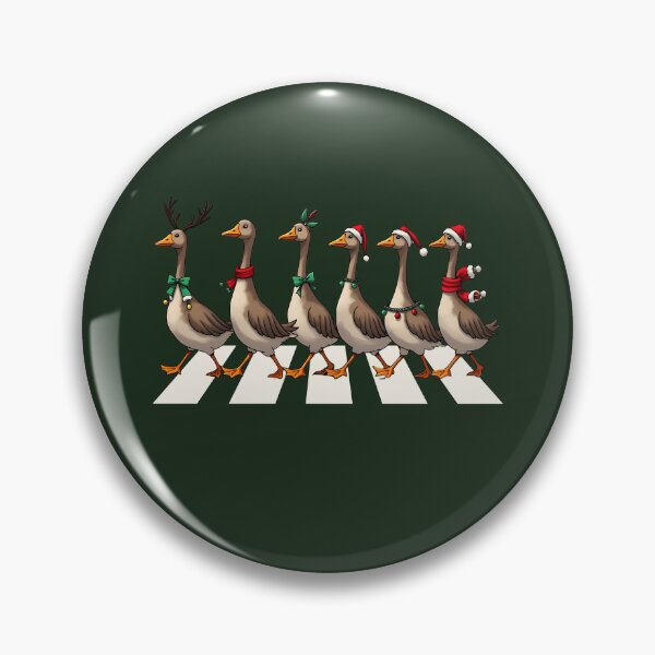 Item preview, Festive Goose Parade Holiday design for gift designed and sold by Imaginarium Design.