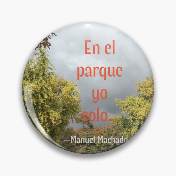 Item preview, En el parque, yo solo… (Manuel Machado) designed and sold by PariSeine.