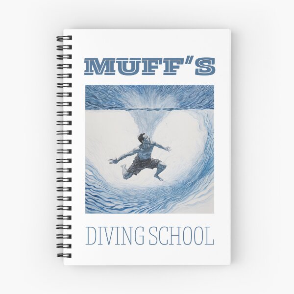 Item preview, Muff's diving school.  designed and sold by NicMacTees.